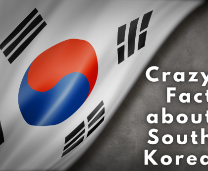 Crazy Fact about South Korea