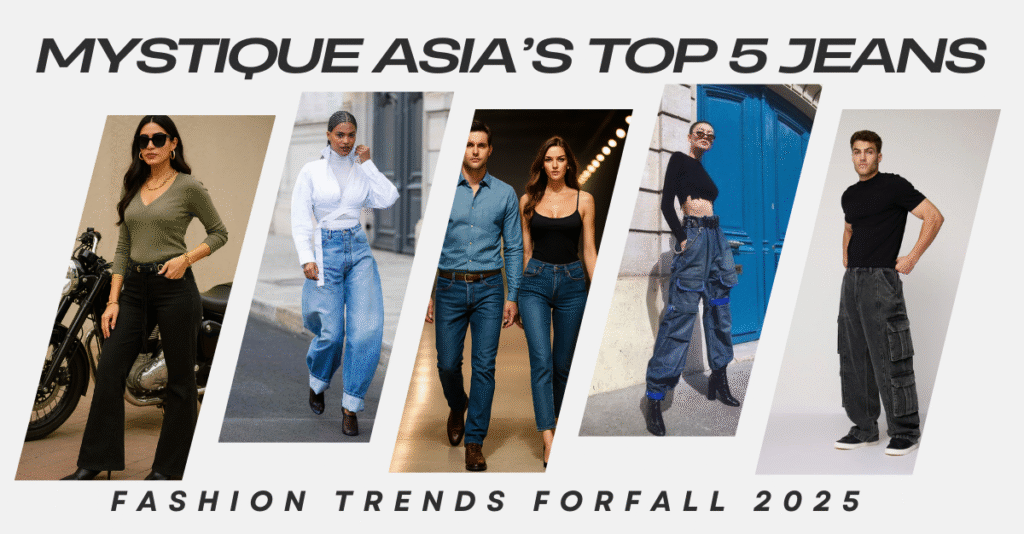 Mystique Asia’s top 5 jeans fashion trends