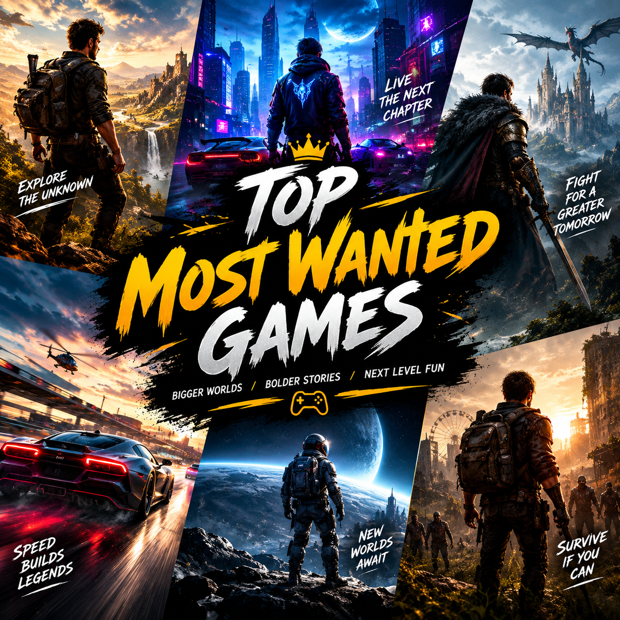 Top Most Wanted Games