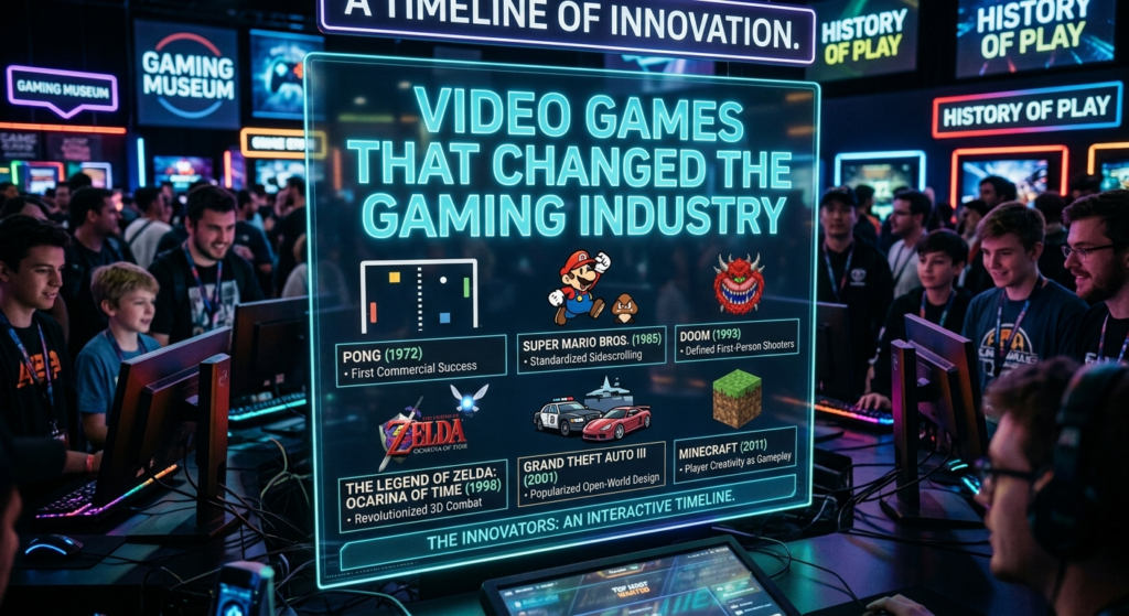 Video Games That Changed the Gaming Industry
