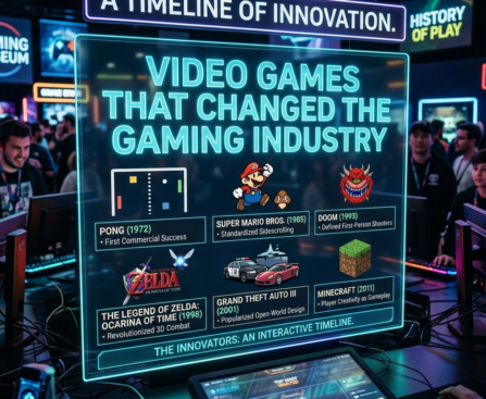 Video Games That Changed the Gaming Industry