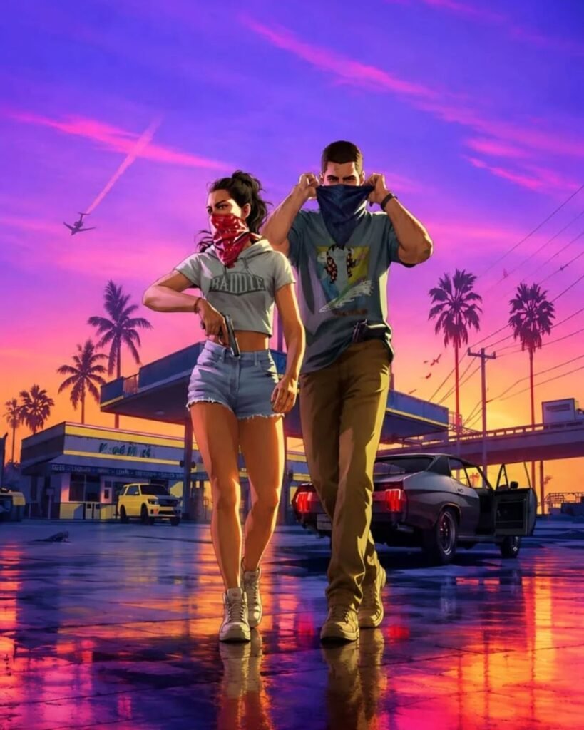Jason Duval and Lucia Caminos in GTA 6